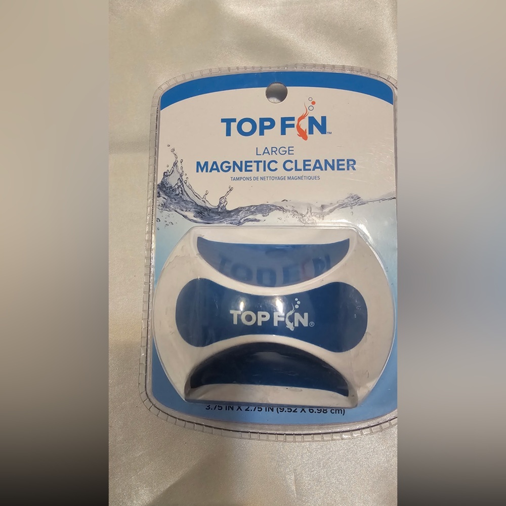 TOP FIN Magnetic Aquarium Glass Cleaner Large